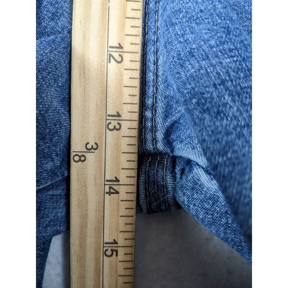 Wrangler Carpenter Jeans 40 x 32 Mens Blue Denim Cotton Blend